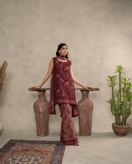 Printed - Dhanak - 3pc - D727