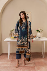 Resham Unstitched Cambric 3 Pcs Printed Suit D752