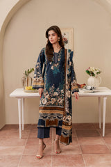 Resham Unstitched Cambric 3 Pcs Printed Suit D752