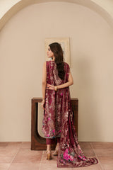 Resham Unstitched Cambric 3 Pcs Printed Suit D750