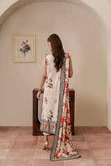 Resham Unstitched Cambric 3 Pcs Printed Suit D745