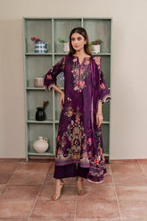 Resham Unstitched Cambric 3 Pcs Printed Suit D757