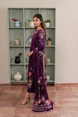 Resham Unstitched Cambric 3 Pcs Printed Suit D757