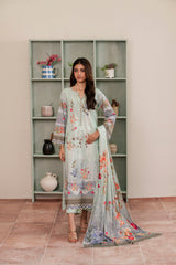 Resham Unstitched Cambric 3 Pcs Printed Suit D748