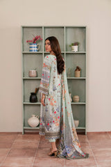Resham Unstitched Cambric 3 Pcs Printed Suit D748