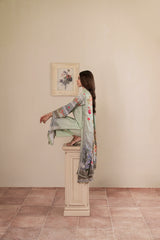 Resham Unstitched Cambric 3 Pcs Printed Suit D748