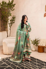 Printed - Lawn - 3pc - D134