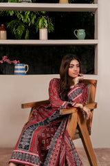 Resham Unstitched Cambric 3 Pcs Printed Suit D741
