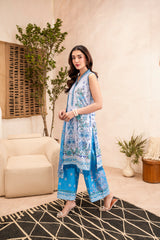 Printed - Lawn - 3pc - D128