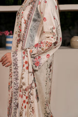 Resham Unstitched Cambric 3 Pcs Printed Suit D749