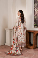Resham Unstitched Cambric 3 Pcs Printed Suit D739
