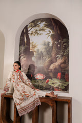 Resham Unstitched Cambric 3 Pcs Printed Suit D739