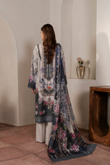 Resham Unstitched Cambric 3 Pcs Printed Suit D754