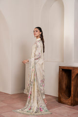 Resham Unstitched Cambric 3 Pcs Printed Suit D746