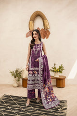 Printed - Lawn - 3pc - D124