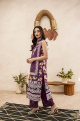 Printed - Lawn - 3pc - D124