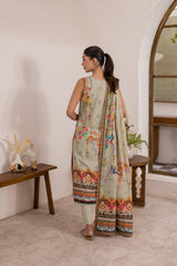 Printed - Lawn - 3pc - D150