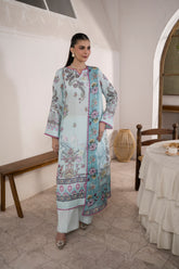 Printed - Lawn - 3pc - D148