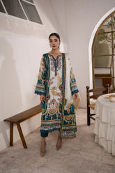 Printed - Lawn - 3pc - D156