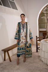 Printed - Lawn - 3pc - D156