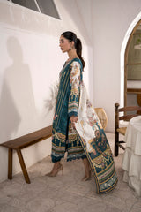 Printed - Lawn - 3pc - D156