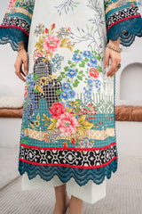 Printed - Lawn - 3pc - D111