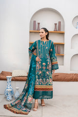 Printed - Lawn - 3pc - D117