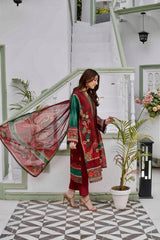 Printed - Lawn - 3pc - D10