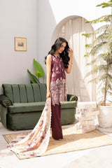 Embroidered - Printed - Lawn - 3pc - D780