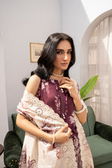 Embroidered - Printed - Lawn - 3pc - D780
