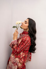 Embroidered - Printed - Lawn - 3pc - D771