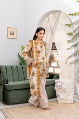 Embroidered - Printed - Lawn - 3pc - D779