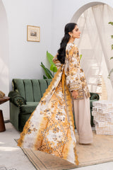 Embroidered - Printed - Lawn - 3pc - D779