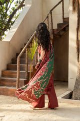 Printed - Lawn - 3pc - D137 - Berry