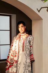 Printed - Lawn - 3pc - D136 - Acai