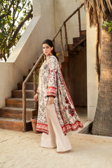 Printed - Lawn - 3pc - D136 - Acai