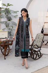 Embroidered - Printed - Lawn - 3pc - D775