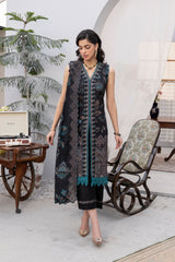 Embroidered - Printed - Lawn - 3pc - D775