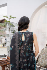 Embroidered - Printed - Lawn - 3pc - D775
