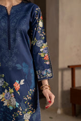 Printed - Lawn - 3pc - D142 - Blueberry - Pret