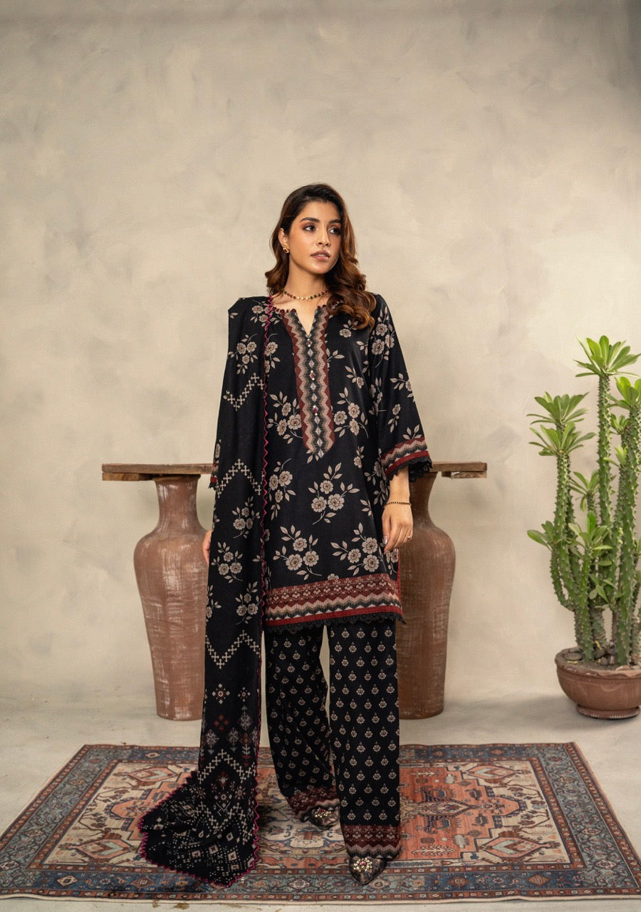 Printed - Dhanak - 3pc - D725