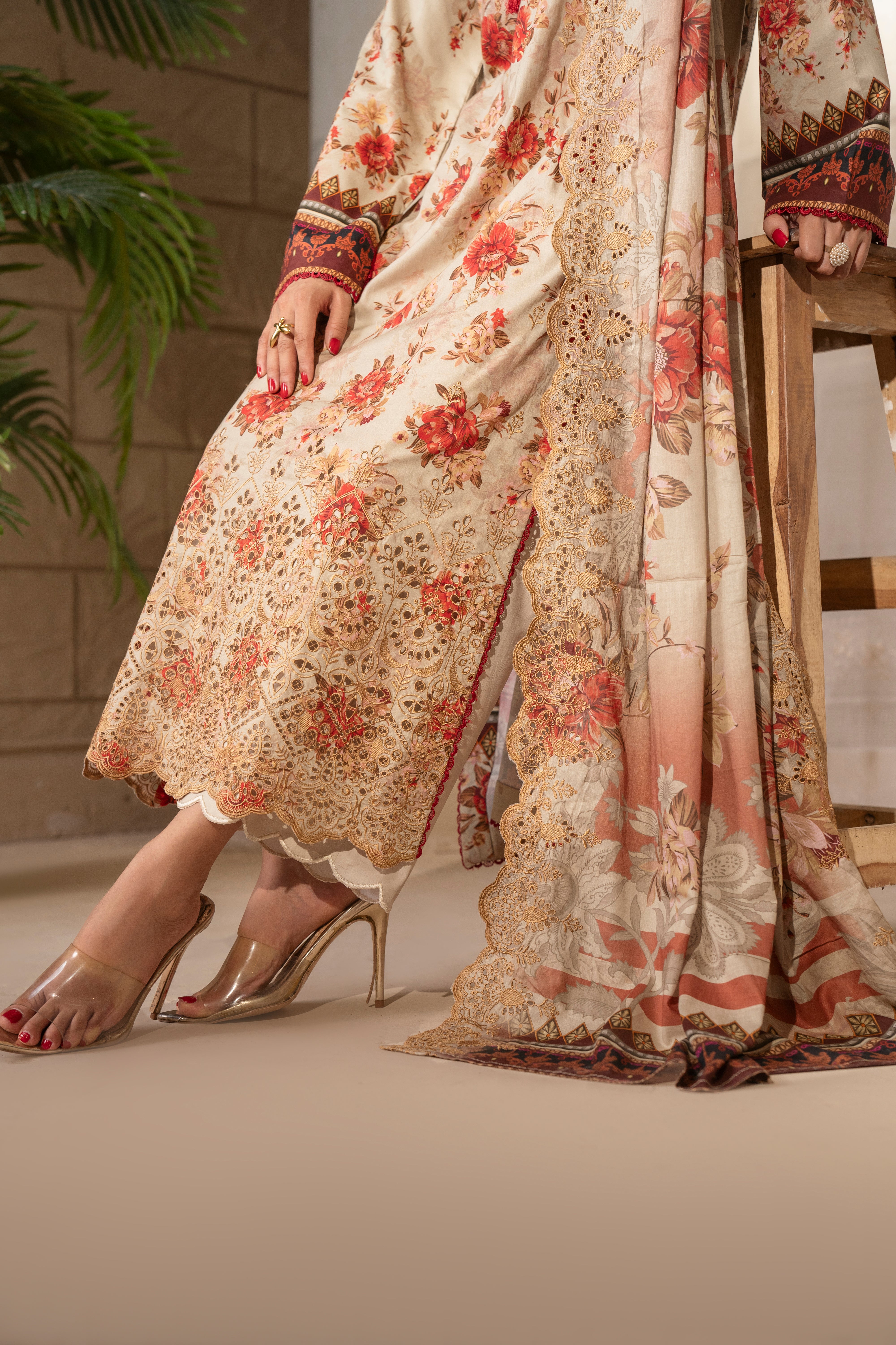 D736- Collection Embroidered