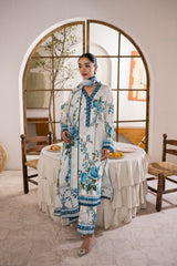 Printed - Lawn - 3pc - D154