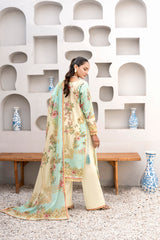 Printed - Lawn - 3pc - D118