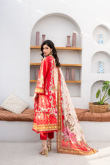 Printed - Lawn - 3pc - D120