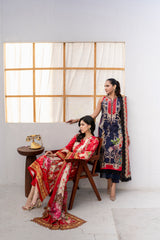 Printed - Lawn - 3pc - D120