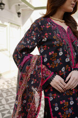 Printed - Lawn - 3pc - D09