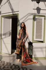 Printed - Lawn - 3pc - D01