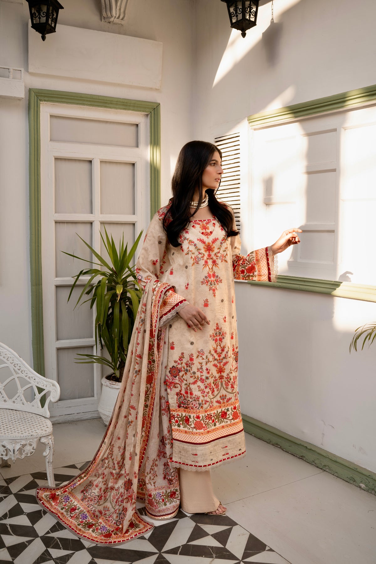 Printed - Lawn - 3pc - D06