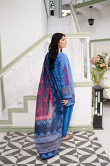 Printed - Lawn - 3pc - D07